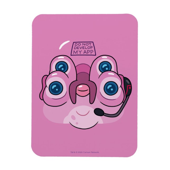 RICK UND MORTY™ | MEINE APP NICHT ENTWICKELN MAGNET (Vertikal)