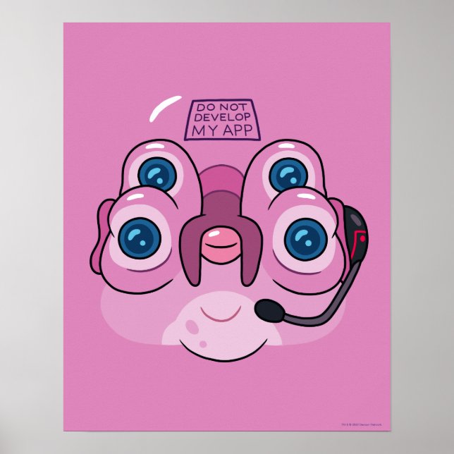 RICK UND MORTY™ | MEINE APP NICHT ENTWICKELN POSTER (Vorne)