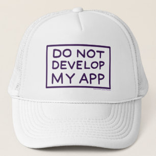 RICK UND MORTY™   MEINE APP NICHT ENTWICKELN TRUCKERKAPPE