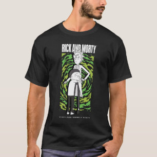 RICK UND MORTY™   Morty Hugging Rick T-Shirt