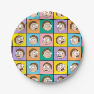 RICK UND MORTY™ Morty's Moods Pappteller