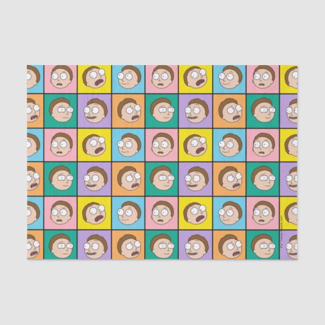 RICK UND MORTY™ | Morty's Moods Seidenpapier (Vorderseite)