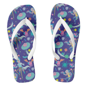 RICK UND MORTY™   Muster infizierter Zellen Flip Flops