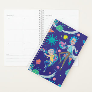 RICK UND MORTY™   Muster infizierter Zellen Planer