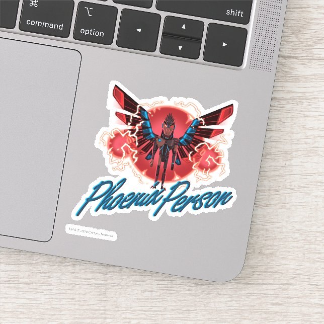 RICK UND MORTY™ | Phoenix Person Aufkleber (Detail)