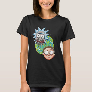 RICK UND MORTY™   Pixel Portal Graphic T-Shirt