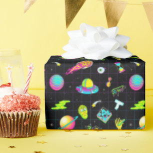 RICK UND MORTY™   Psychedelische Saison 3 Muster Geschenkpapier