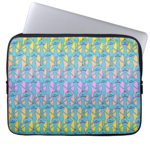 RICK UND MORTY™   Rainbow Herr Meeseeks Pattern Laptopschutzhülle