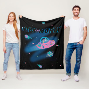 RICK UND MORTY™   Raumfahrt Fleecedecke