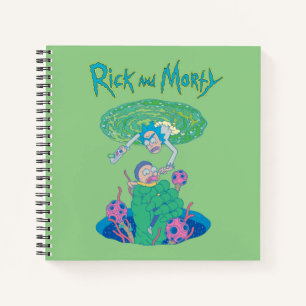RICK UND MORTY™ Rettung des Portals Notizbuch
