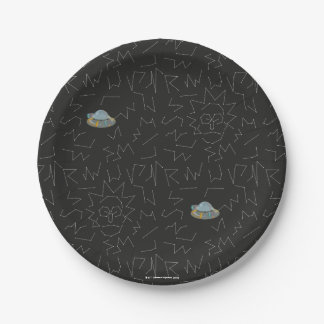 RICK UND MORTY™ | Rick Constellation Pattern Pappteller