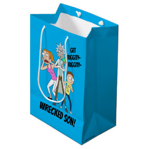 RICK UND MORTY™ Rick, Morty und Summer Mittlere Geschenktüte