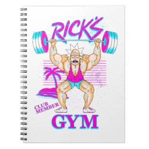 RICK UND MORTY™ Rick's Gym Club Mitglied Notizblock