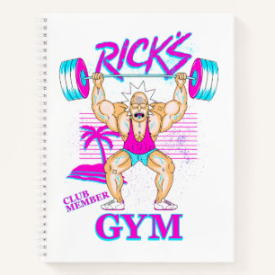RICK UND MORTY™ Rick's Gym Club Mitglied Notizbuch
