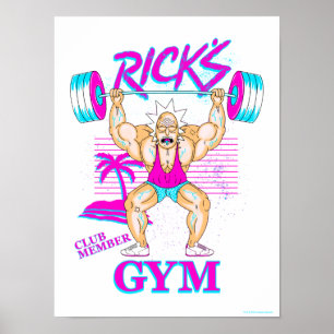RICK UND MORTY™   Rick's Gym Club Mitglied Poster