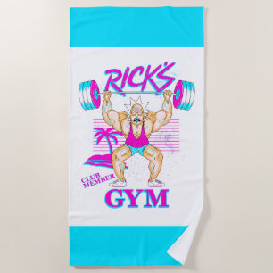 RICK UND MORTY™   Rick's Gym Club Mitglied Strandtuch