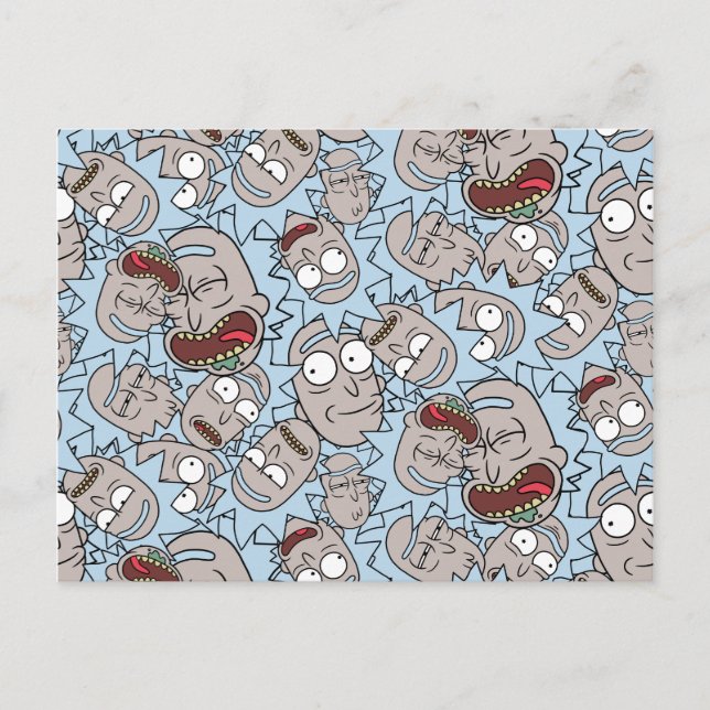RICK UND MORTY™ | Rick's Moods Einladungspostkarte (Vorderseite)