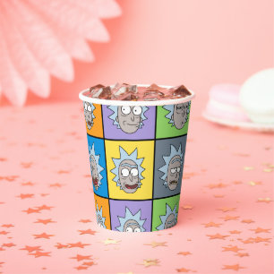 RICK UND MORTY™   Rick's Moods Pappbecher