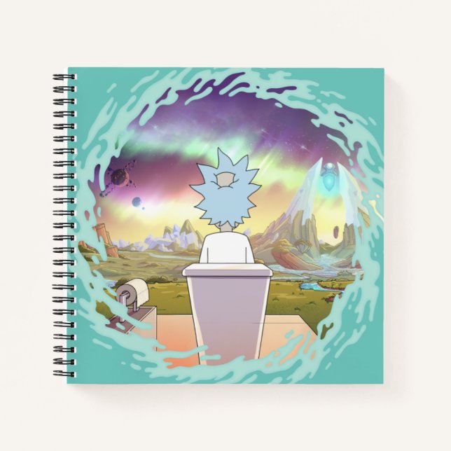 RICK UND MORTY™ | Rick's Private Place Notizbuch (Vorderseite)