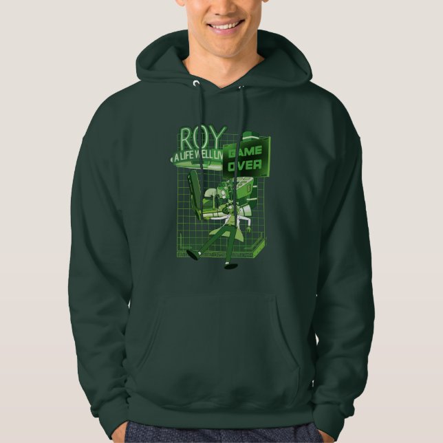 RICK UND MORTY™ | Roy a Life gut gelebt Hoodie (Vorderseite)