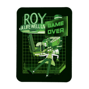 RICK UND MORTY™   Roy a Life gut gelebt Magnet