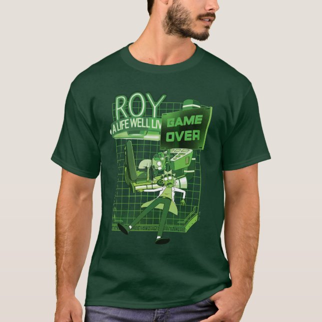 RICK UND MORTY™ | Roy a Life gut gelebt T-Shirt (Vorderseite)