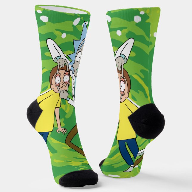 RICK UND MORTY™ | Schauen Sie sich diese Socken an (Gewinkelt)