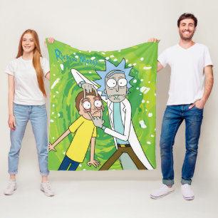 RICK UND MORTY™   Sehen Sie sich das an Fleecedecke