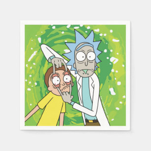 RICK UND MORTY™   Sehen Sie sich das an Serviette