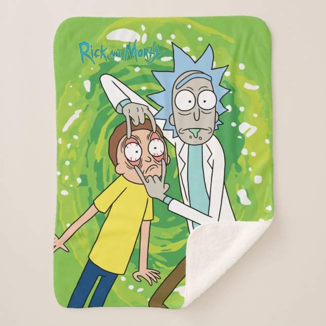 RICK UND MORTY™ | Sehen Sie sich das an Sherpadecke (Vorderseite)