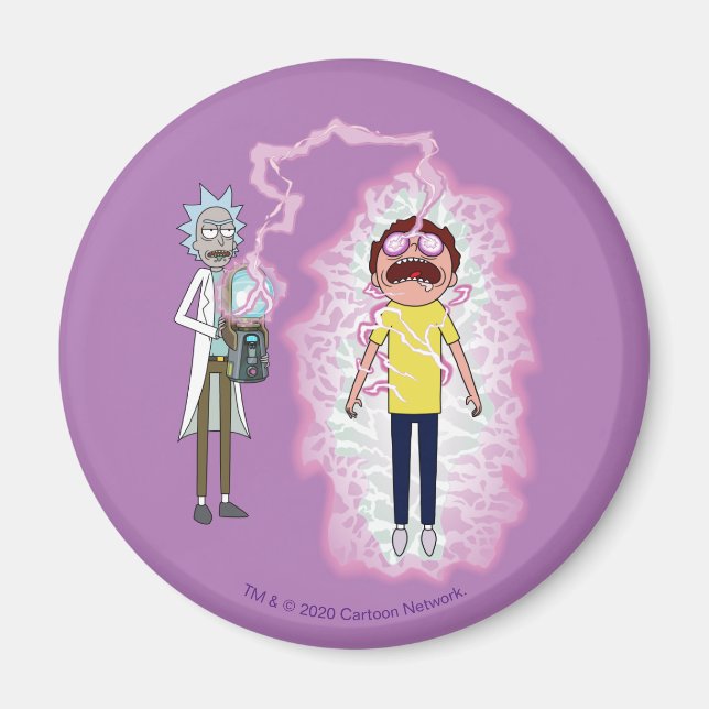 RICK UND MORTY™ | Sie leben mit den Folgen Magnet (Vorne)