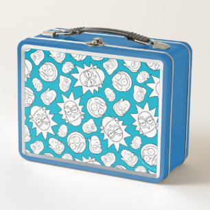 RICK UND MORTY™   Smith Family Head Muster Metall Brotdose