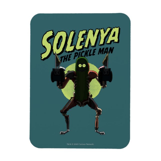 RICK UND MORTY™ | Solenya - Der Pickle Man Magnet (Vertikal)