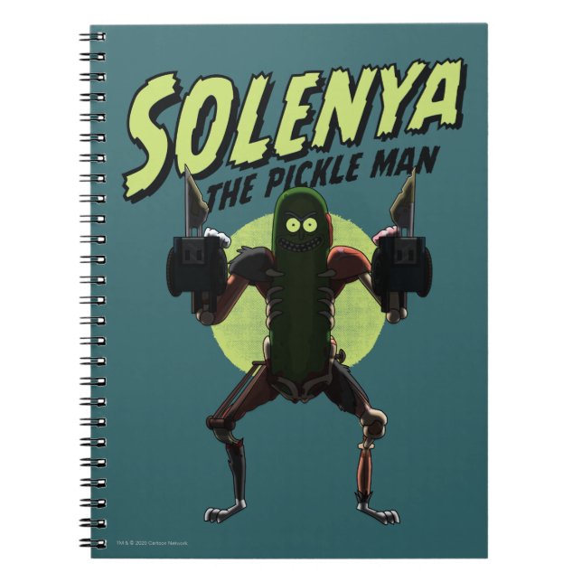 RICK UND MORTY™ | Solenya - Der Pickle Man Notizblock (Vorderseite)