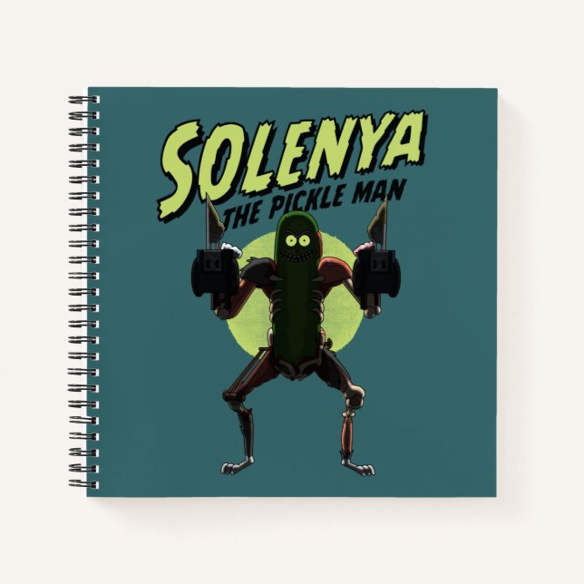 RICK UND MORTY™ | Solenya - Der Pickle Man Notizbuch (Vorderseite)