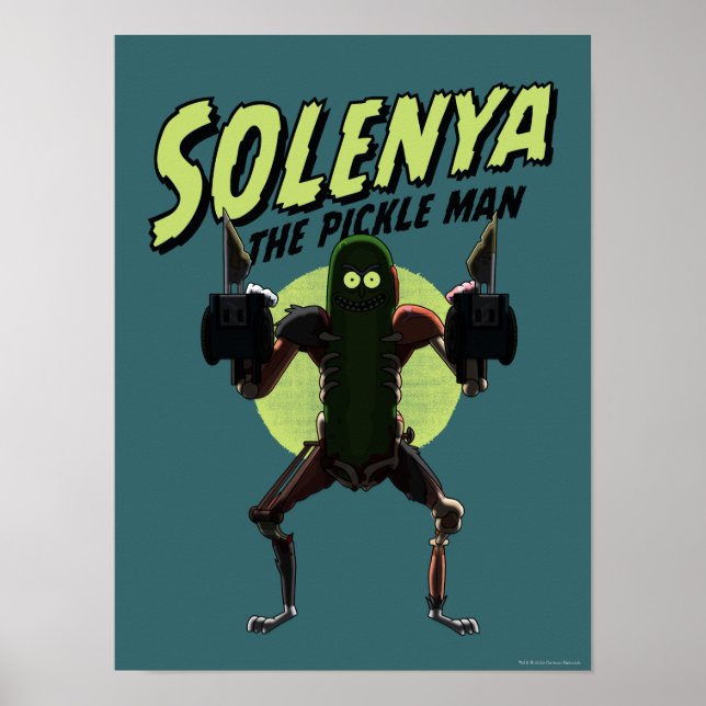 RICK UND MORTY™ | Solenya - Der Pickle Man Poster (Vorne)