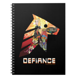 RICK UND MORTY™   Space Beth Defiance Crew Notizblock
