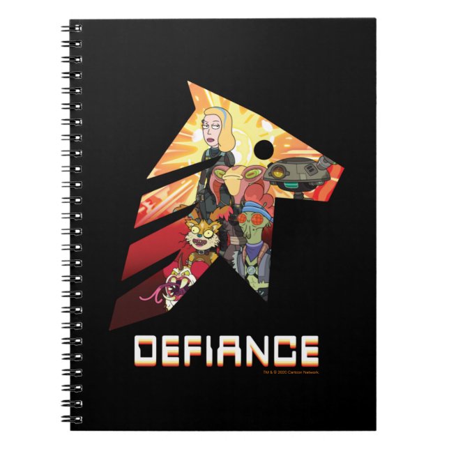 RICK UND MORTY™ | Space Beth Defiance Crew Notizblock (Vorderseite)