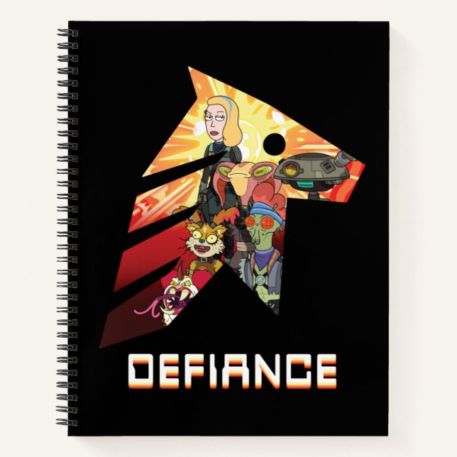 RICK UND MORTY™ | Space Beth Defiance Crew Notizbuch (Vorderseite)
