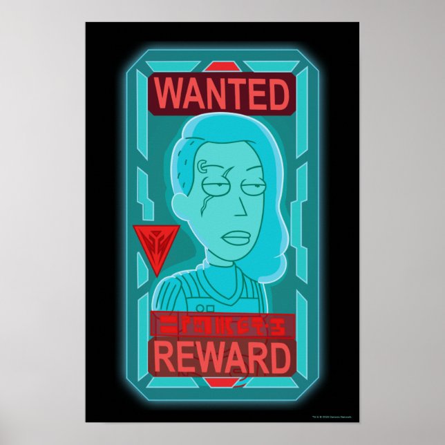 RICK UND MORTY™ | Space Beth Gewollt Poster (Vorne)