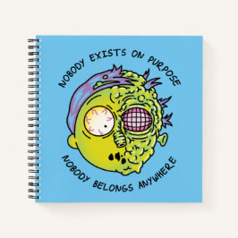 RICK UND MORTY™ | Stilisiertes Morty Fly Zitat Notizbuch