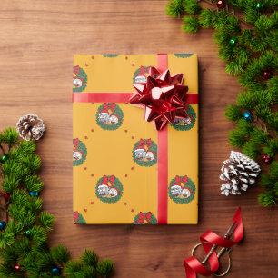 Rick und Morty Urlaubsmuster Geschenkpapier