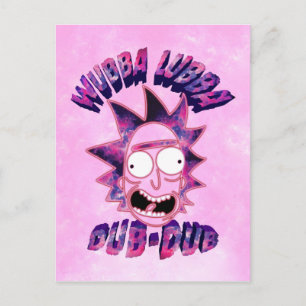 RICK UND MORTY™   Wubba Lubba Dub-Dub Einladungspostkarte