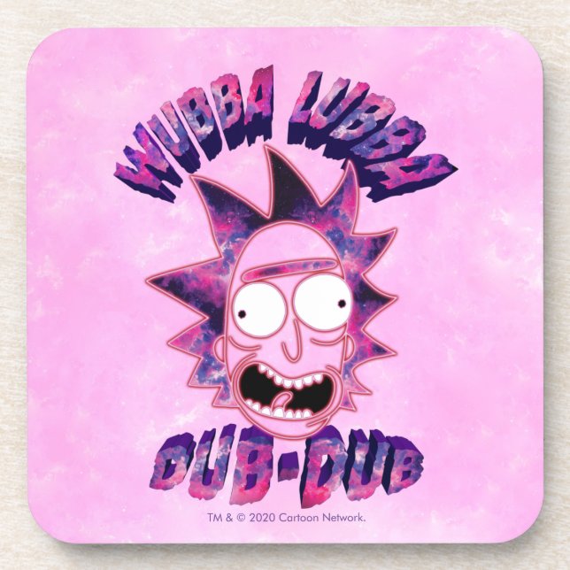 RICK UND MORTY™ | Wubba Lubba Dub-Dub Getränkeuntersetzer (Vorderseite)