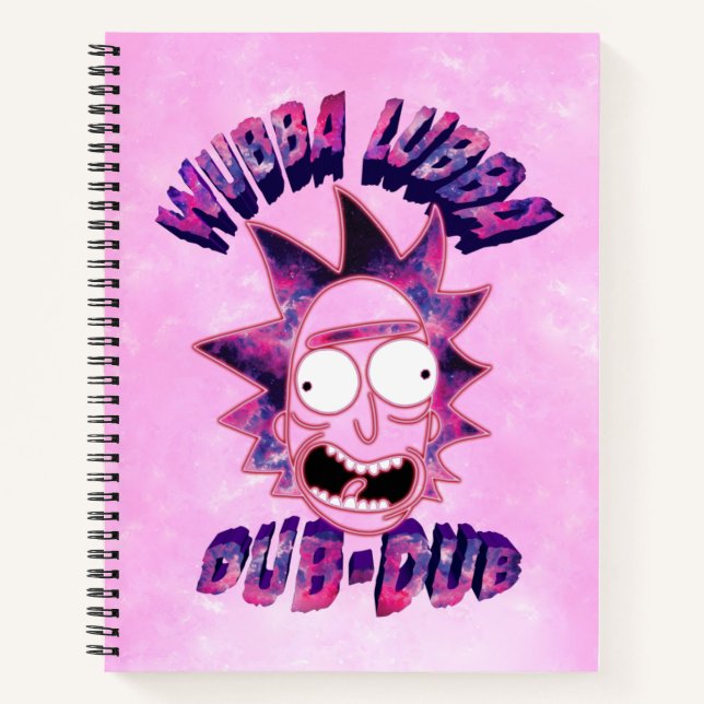 RICK UND MORTY™ | Wubba Lubba Dub-Dub Notizbuch (Vorderseite)