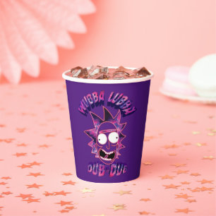 RICK UND MORTY™   Wubba Lubba Dub-Dub Pappbecher
