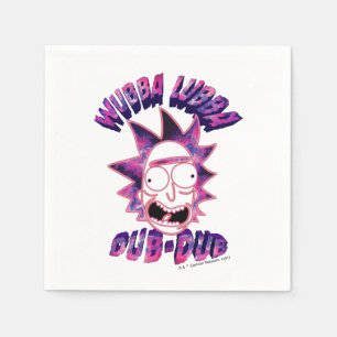 RICK UND MORTY™   Wubba Lubba Dub-Dub Serviette