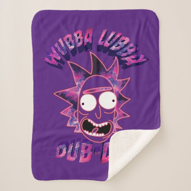 RICK UND MORTY™ | Wubba Lubba Dub-Dub Sherpadecke (Vorderseite)