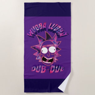 RICK UND MORTY™   Wubba Lubba Dub-Dub Strandtuch