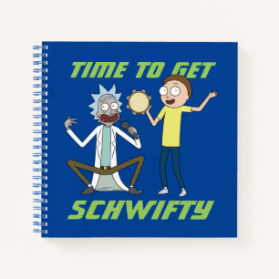 RICK UND MORTY™ Zeit, Schwifty zu bekommen Notizbuch